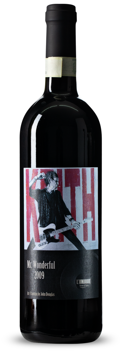 L’Unique Rock Wine Collection – Mr Wonderful – Rock ‹N Roll Wines for charity